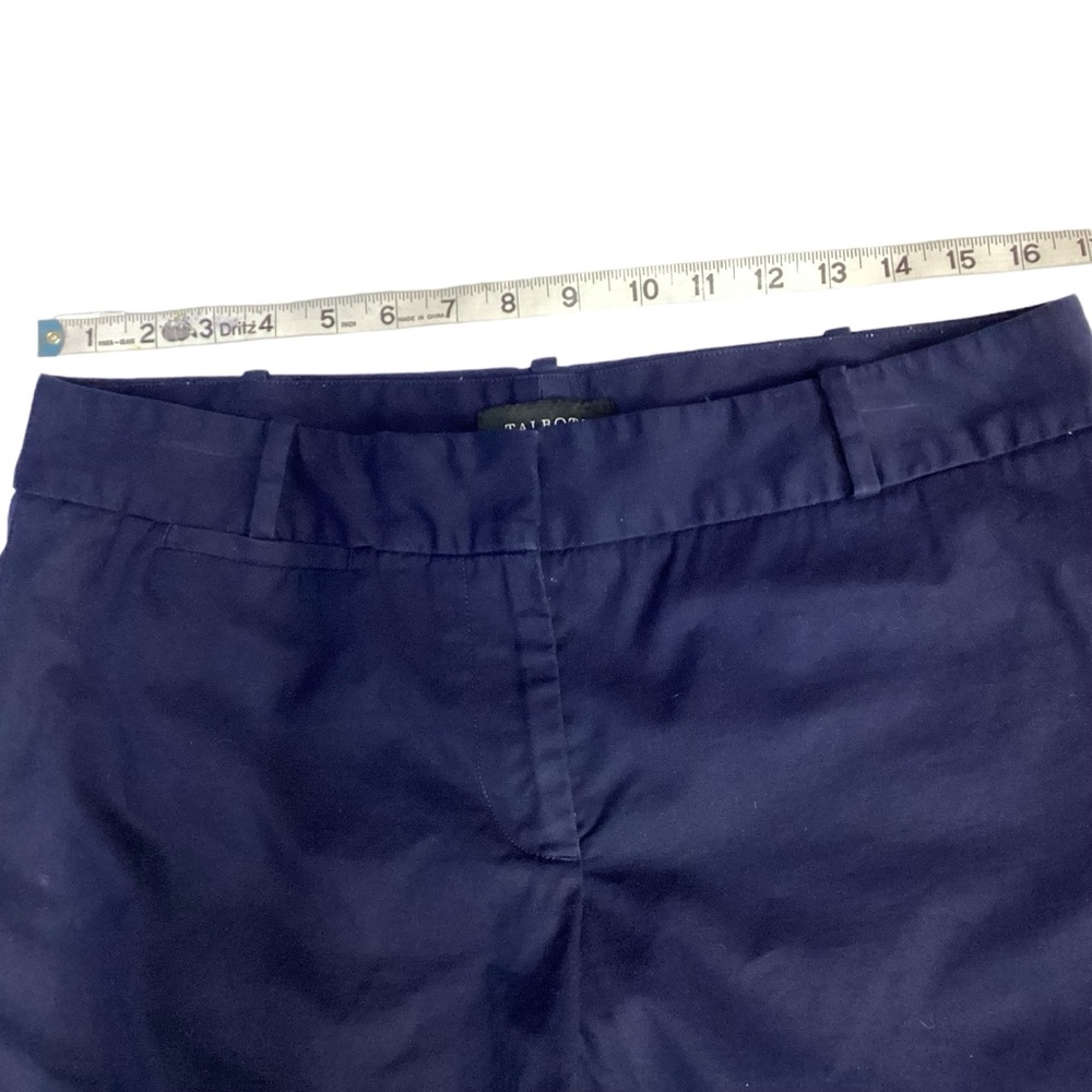 Talbots Navy Blue Bermuda Shorts Misses size 10 - Picture 5 of 7